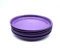 Kimmel Lot de 6 assiettes violettes de 18 cm