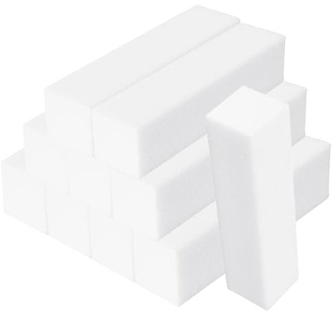 iCovalescent 10 Piezas Bloque Pulidor de uñas, Lima de uñas, Bloque Pulido para Uñas Lima, Bloque de Tampón de Arte De Uñas para Salones de Manicura, Diy Nail Art en Casa