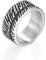 Joliernelle Wikingerring für Männer Edelstahl Vintage Silber Band Ringe Schmuck Schmuck Größe 54