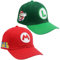 Marrio Baseballkappe, 2PCS Marrio Sonnenschutz Kappe Einstellbare Baseballmütze Kappe Snapback Sonnenhut Sonnenschutz Set Baseballmütze für Kinder Personalisierte Baumwolle Mütze für 3-10 Jahre Junge