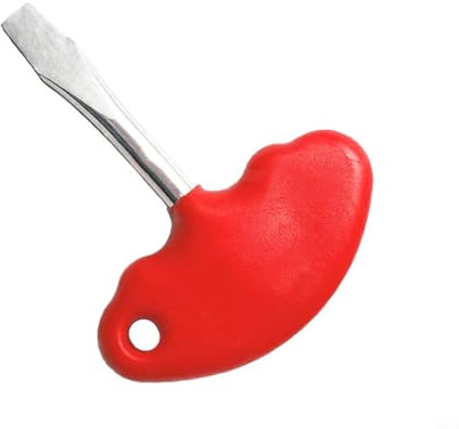 Aprilsunnyzone Tournevis à tête plate avec poignée en T de 12 mm de large pour trépied d'appareil photo 8,7 x 11,4 cm