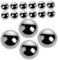 PACKOVE 40pcs Reusable Steel Mixing Balls Nail Polish Model Paints Mixing Agitator Balls Stirring for Diy