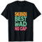 Skibidi Best Dad No Cap Dad Rizz Funny Pater's Day T-Shirt