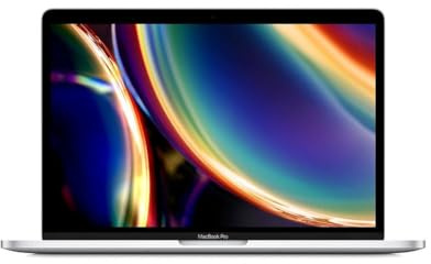 2020 Apple MacBook Pro mit Apple M1 Chip mit 3.2GHz, 8-Core CPU 8-Core GPU (13-Zoll, 8GB RAM, 128GB) (QWERTY US) Silber (Generalüberholt)