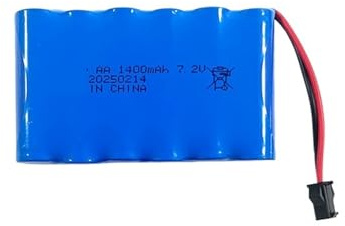 Akku Pack 4,8 V 2000 mAh/7,2 V 1400 mAh, kompatibel for Fernbedienung Auto Spielzeug Power Werkzeuge AA Batterien(7.2V 1400mAh 1pcs)