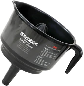 Imbuto Filtro Acqua E Olio - Strumento Di Filtrazione Del Carburante Per Veicolo Accessorio Di Separazione Automobile, Detergente Liquido Portatile | Separatore Filtro Olio E Acqua