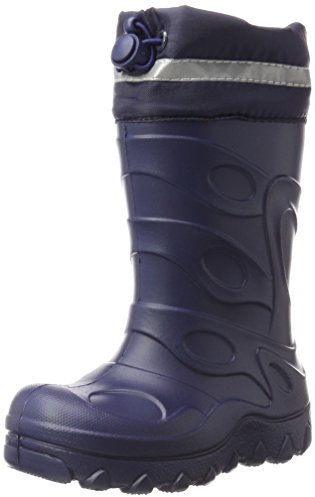 Beck Basic 843, Stivali da Neve Bambini e Ragazzi, Blu, 33 EU