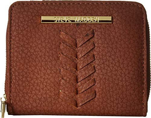Steve Madden Womens French Zip Around Wallet