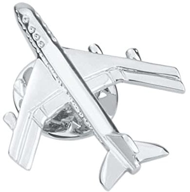 Hellery Flugzeug Anzug Brosche Kragen Pin Corsage Abzeichen