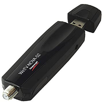 Hauppauge WinTV-Nova-S2 01676 USB TV-Tuner HD digital Satellit Fernsehen DVB-S2 und DVB-S für Laptop oder PC