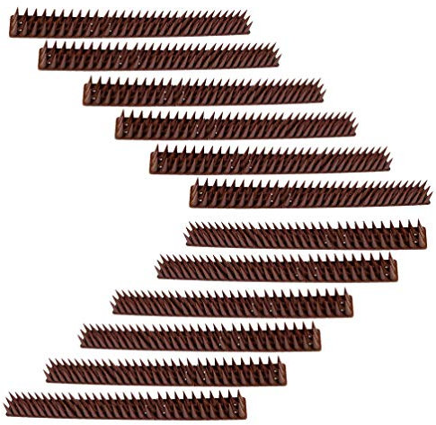 Cabilock 12er-Packung Kunststoffzäune Für Katzen Auf Dem Dachfenster