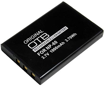 Akku kompatibel mit Toshiba Camileo P30, 1000mAh, 3.7V, ersetzt: NP-60, NP-30