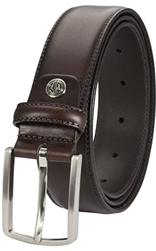 LINDENMANN Anzug-Ledergürtel Herren 35 mm Vollrind schwarz