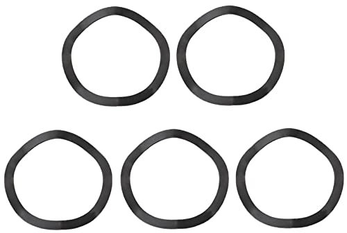 F Fityle 5 Stücke Stahl Fahrrad Tretlager Welle Unterlegscheibe Fahrrad Kurbel Spacer Kurbelgarnitur Schild Dichtung Lager Adpater Hülse MTB Straße Ersatzfeder, Innen 24,2 mm