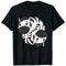 Yin Yang Zebra Yoga Zebras T-Shirt