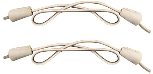 Endoto Cordones para Hey Dude zapatos, elásticos sin atar Cordón Agujetas de Repuesto Shoelaces Laces (Beige, 15 pulgadas)