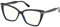 TOM FORD Unisex FT5844-B Lunettes de Soleil, Shiny Black, 55
