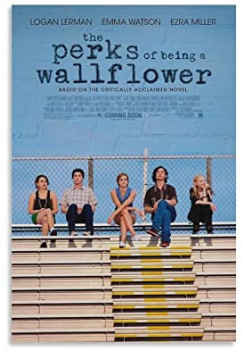 The Perks of Being A Wallflower Poster Dekorative Malerei Leinwand Wandkunst Wohnzimmer Poster Schlafzimmer Malerei, Leinwand Kunst Poster Und Wandkunst Bilddruck Moderne Familienzimmer Dekor 12x18inc