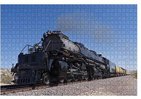 Puzzle 1000 Teile Dampflokomotive „Big Boy“ Der Union Pacific Railroad Holzpuzzle Erwachsene Jugendliche Holzpuzzle Für Erwachsene Und Kinder Mehrfarbig Puzzle Für Kinder