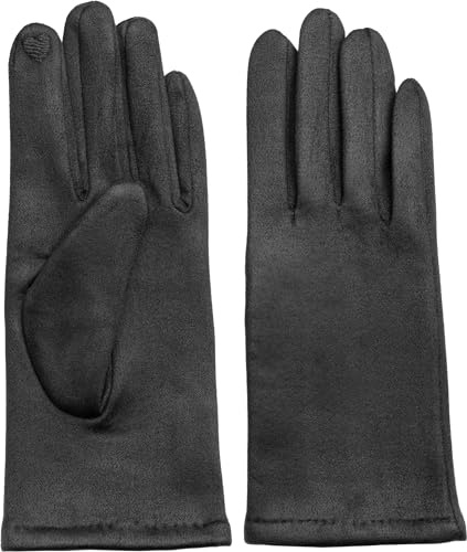 Caspar GLV013 klassisch elegante uni Damen Handschuhe
