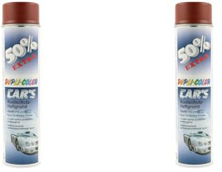 DUPLI-COLOR 730221 CAR´S Rostschutz Haftgrund rot 600 ml (Packung mit 2)