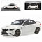 Generisch B*M*W 2er F22 M2 CS Competition Coupe Weiss mit goldenen Felgen Modell 2013-2021 Version Ab 2020 limitiert 1 von 816 Stück 1/43 Minichamps Modell Auto