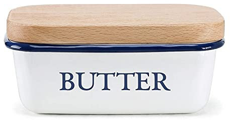 GaRcan Récipient à Beurre de Cuisine avec Couvercle – Beurrier hermétique pour Le Stockage du Fromage et des Aliments