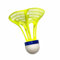 JISADER LED Badminton Federbälle Wind Widerstand Leuchtende Bälle Badminton Outdoor Training, grünes Licht
