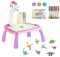 Drawing Projector Table for Kids - Unicorn Gifts for Girls, Kids Drawing Set for Children Age 2 3 4 5 6 7 8 Years Old, Girls Painting Easel Gift for Birthday Christmas for Home School Party, Unicorn