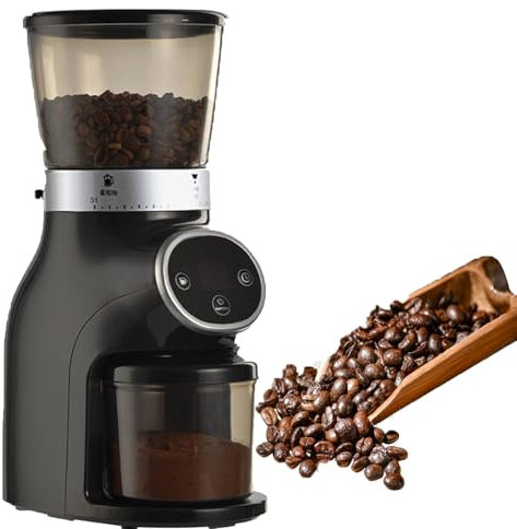 FfiMe Electric Coffee Grinder With Adjustable Size, Coffee Bean Grinder, Features 31 Precise Settings, Stainless Steel Tapered Blade, for Espresso/Drip/Pour/French Press