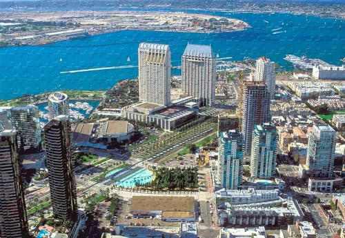1000 Stück San Diego Puzzle Holzmaterial Unterhaltungsspielzeug