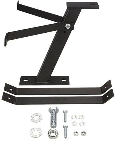 Muuoeou Attelage de remorque pour tondeuse à gazon, tracteur de jardin robuste, remorque de tondeuse à gazon, fixation pour outils de jardin