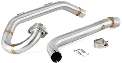 Für Yamaha ATV Raptor 700 2015-2025 Raptor 700 R, SE 15-25 Raptor 700R Escape 51MM Slip-on Motorrad Auspuff Krümmer Link Pipe Abgaskrümmer Abgasrohrleitungen