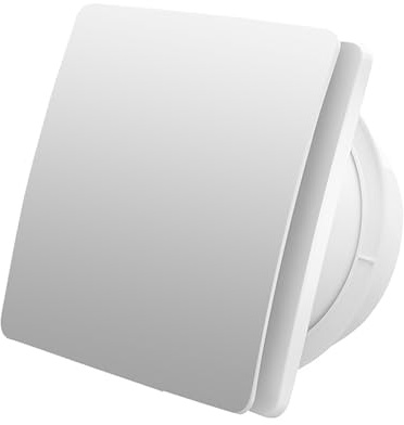 BUBEFSKD Extractor De Aire 6 Pulgadas con Controles Remotos Ventilación Bajo Ruido Flujos para Ventanas Cocina Limpieza Controles Remotos Duraderos Extractor Pared para Ventanas