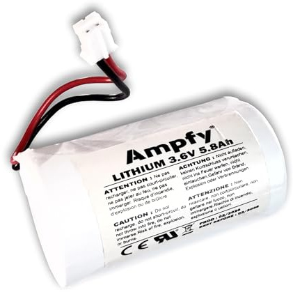 Pile Batterie BAT6416224 3.6V 5.8Ah 5800mAh | SIRÈNE Alarme Remplacement Compatible avec Delta Dore 6416224 / WILPA2471A / DMBV TYXAL+ / 1S1P LSH14 / 00050000315 ETC…