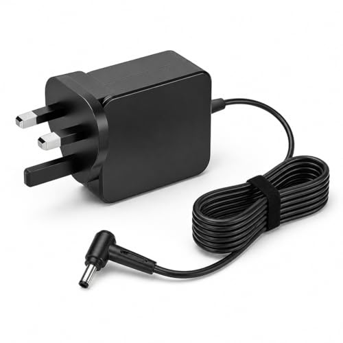 VOQIGTE 65W Laptop Charger for ASUS Vivobook E410K E410KA S13 S14 S15 X412DA X512DA X512FA X515JA X540SA X541NA E410 E410M E410MA Go 15 E510 M513 UX303 UX305 UX330 UX410 Power Supply Adapter 19V 3.42A