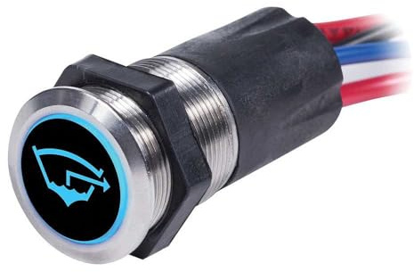 Blue Sea Systems 4181 Switch Button 15A OFF-ON BACK