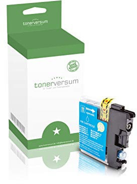 Tintenpatrone kompatibel zu Brother LC-980 Cyan für DCP-154c DCP-163c DCP-165c DCP-365cn MFC-250c MFC-255cw MFC-290c MFC-297c Druckerpatrone LC-980C
