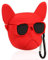 Mulafnxal 3D-Cartoon-Hülle für Airpods 1/2 Cool Cat Red Cool Dog