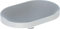 Keramag Geberit VariForm Einbauwaschtisch elliptisch, 600x400mm, ohne Hahnloch, ohne Überlauf, Farbe: Weiß - 500.731.01.2