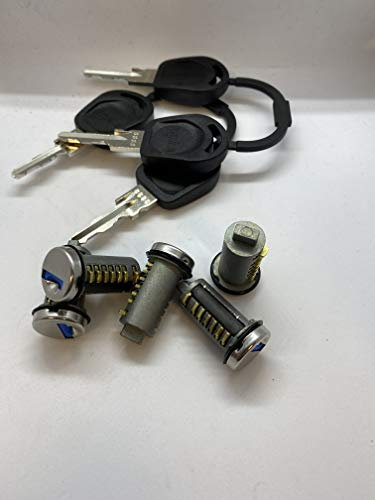 CTA Dichtungen 1x-Steckzylinder-mit-2x-Schluessel-System-3-Schliesszylinder-Wohnwagen-9850-U100