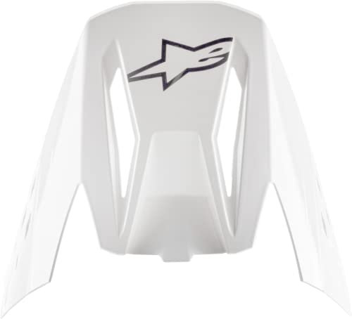 Alpinestars Unisex-Erwachsene Visier S-M5-Solid Weiß (Mehrfarbig, Einheitsgröße