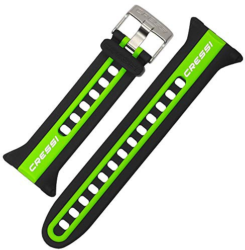 Cressi Cinturino per orologio originale, batteria di ricambio per computer subacqueo, parti di ricambio ufficiali