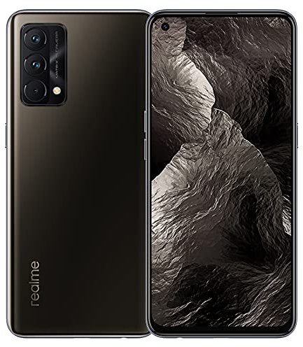realme GT Master Edition 5G Smartphone, Plein Écran AMOLED 120 Hz, Qualcomm Snapdragon 778G, Charge SuperDart 65 W, Triple caméra 64MP, 6 + 128 Go, Dual SIM, NFC, Noir