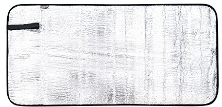 Tatonka Sitzkissen Alu Seat Mat 45 x 90 cm - Faltbare Sitzunterlage mit Aluminium-Oberfläche für warme Sitzgelegenheiten beim Wandern, Trekking, Camping oder Spazierengehen