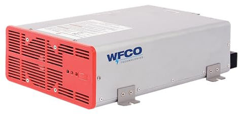 WFCO WF-68100A-AD WF-6800 Series Deck Mount Converter Charger - 100 Amps, Gray
