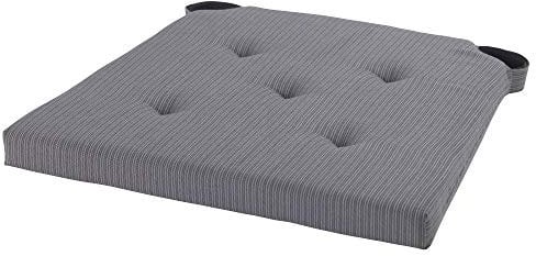 Ikea JUSTINA Stuhlkissen, 42/35x40x4cm, Grau
