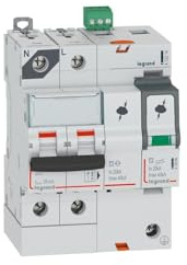 Parafoudre avec protection de court-circuit intégrée typeT2 Imax 40kA - 1P+N 320V~ - 4 modules