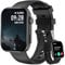 BRIBEJAT Montre Connectée Homme Femmes avec Appels Bluetooth, 2,01'' Smartwatch，100 Modes Sportifs avec Cardiofrequencemetre, Sommeil，Etanche IP68 Bracelet Connectée Montre pour Android iOS, Noir