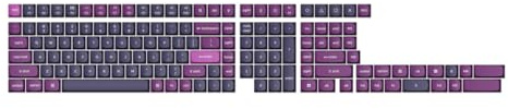 Keychron Purple Keycaps Double Shot PBT OSA Full Set Tastenkappen ANSI